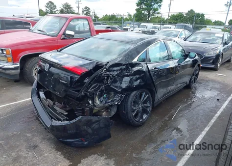 2020 Honda Civic Sport from USA, damaged, VIN 2HGFC2F89LH513873